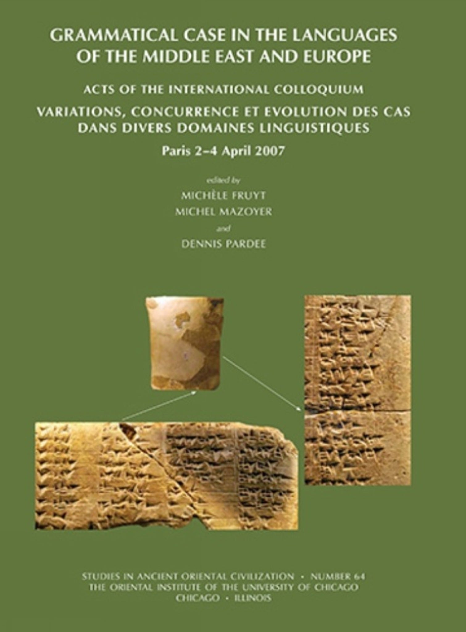 Grammatical Case in the Languages of the Middle East and Beyond