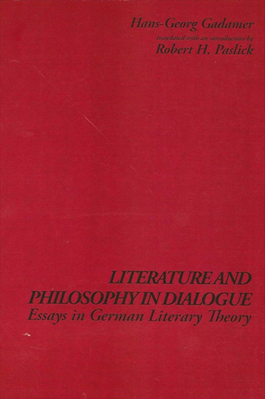 Literature and Philosophy in Dialogue