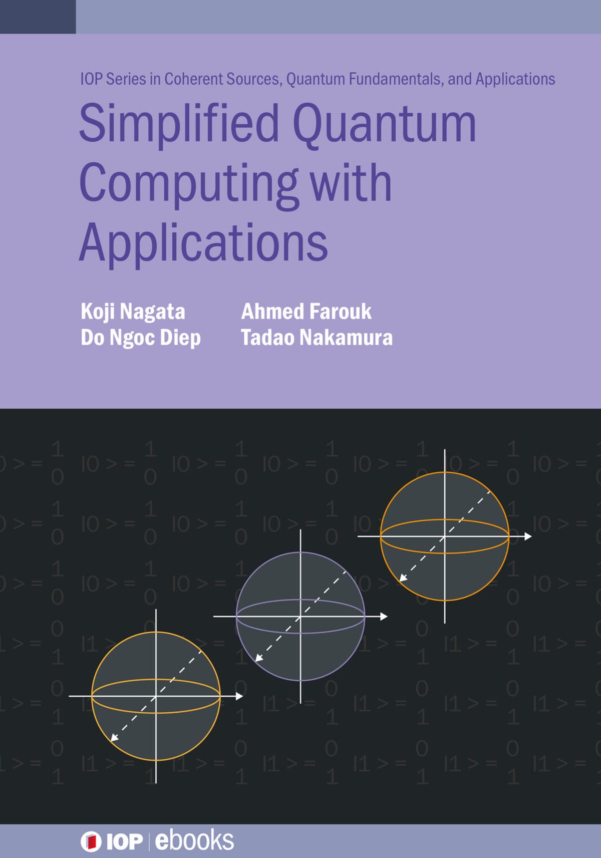 Cover image for Simplified Quantum Computing with Applications ISBN 9780750347006