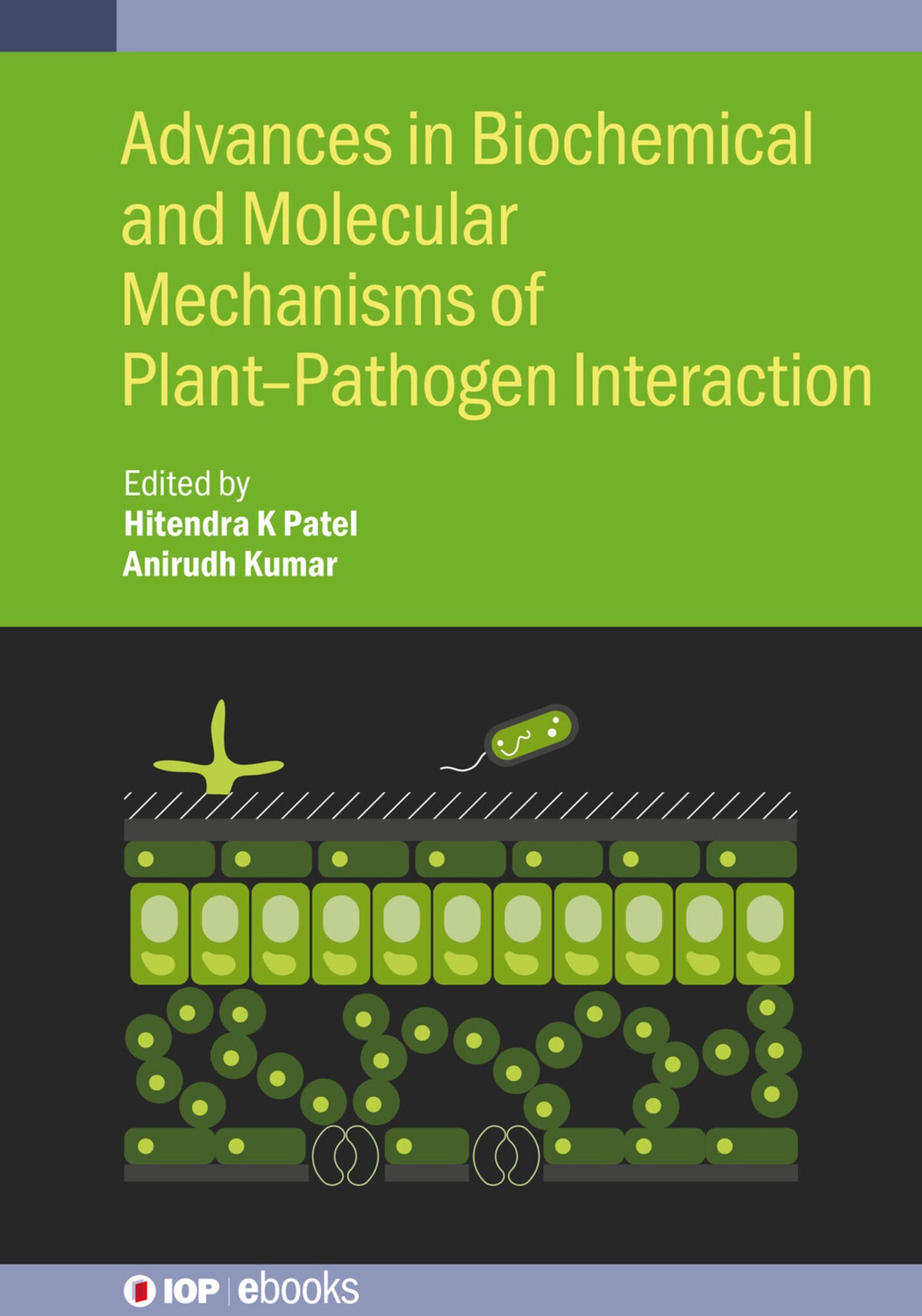 Cover image for Advances in Biochemical and Molecular Mechanisms of Plant–Pathogen Interaction ISBN 9780750356718