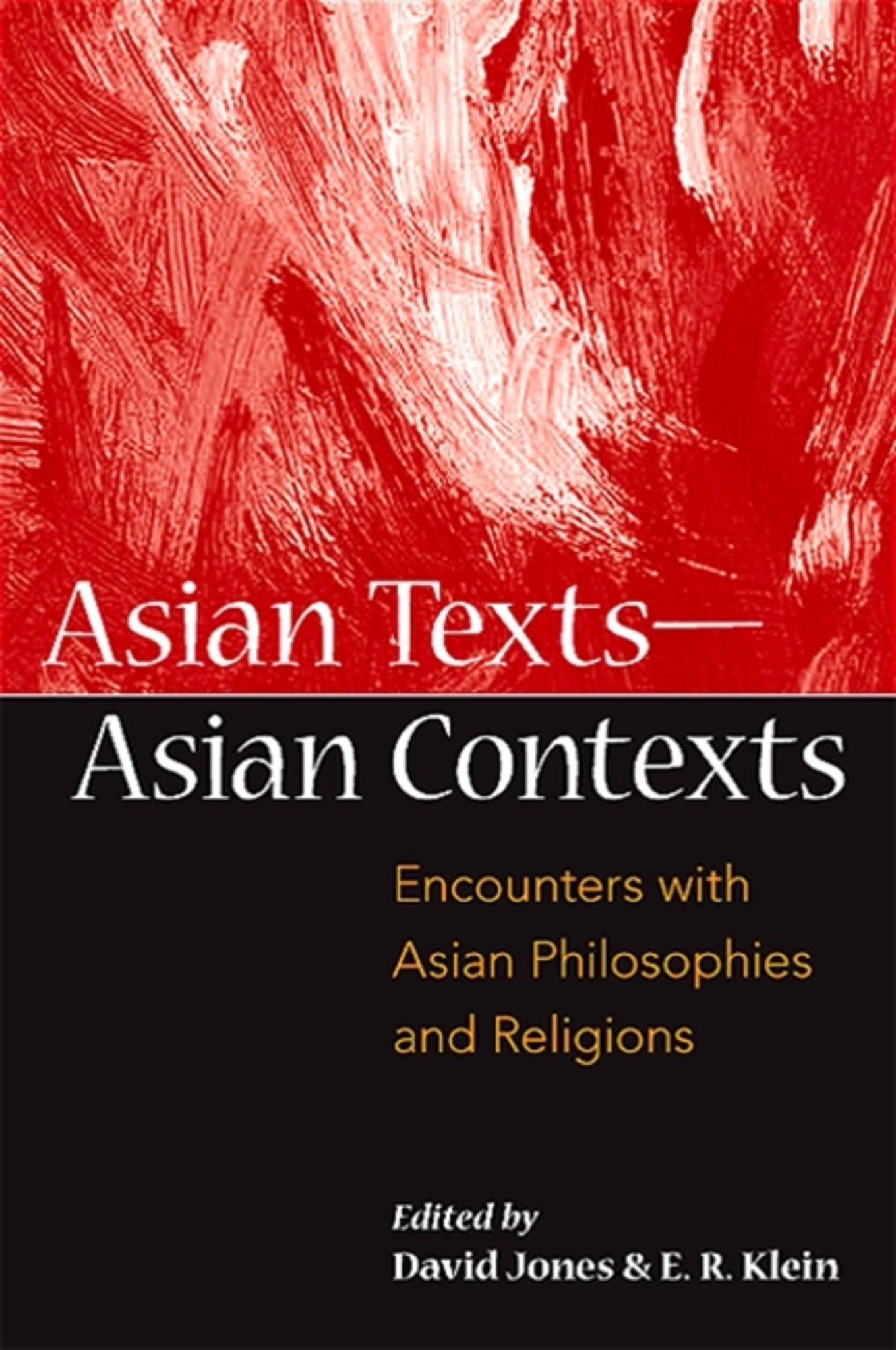 Cover image for Asian Texts — Asian Contexts ISBN 9781438426761