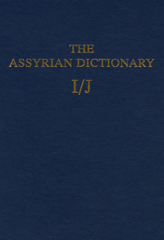 The Assyrian Dictionary, Volume 7, I/J