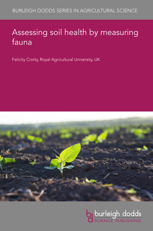 Assessing soil health by measuring fauna