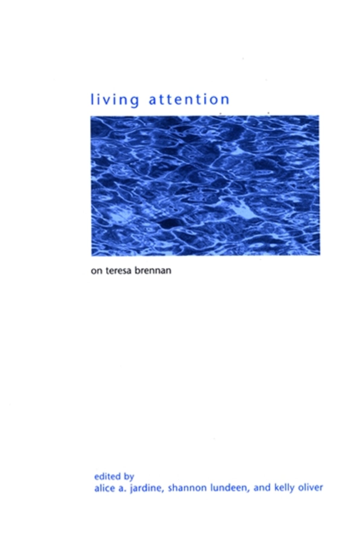Cover image for Living Attention ISBN 9780791470800