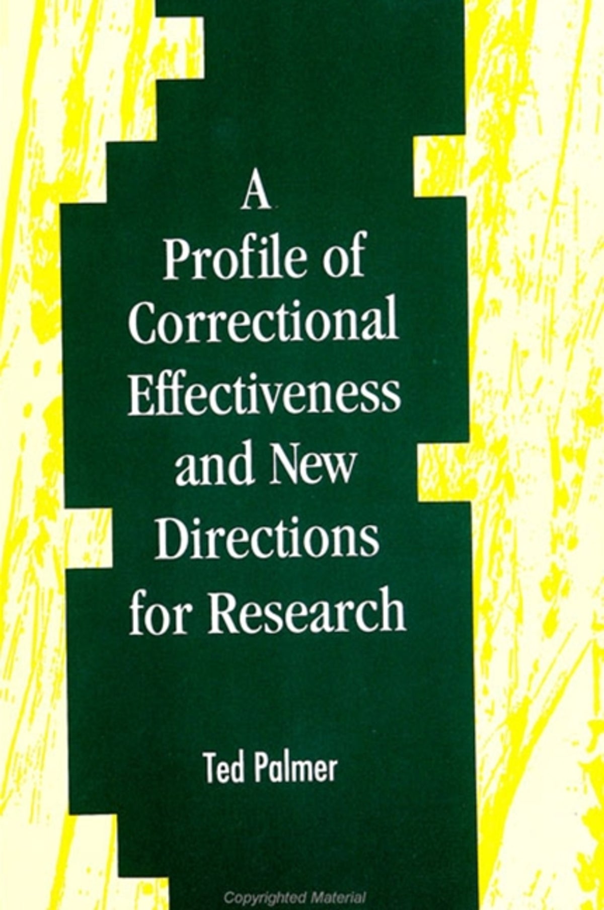 Cover image for A Profile of Correctional Effectiveness and New Directions for Research ISBN 9780791419106