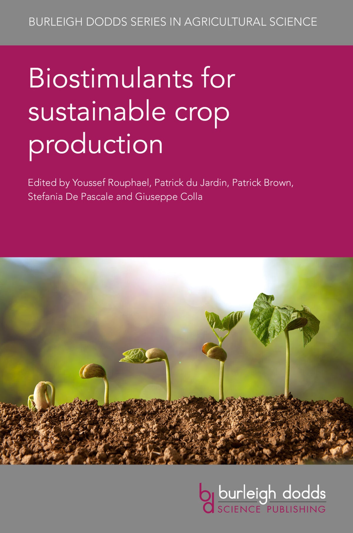 Cover image for Biostimulants for sustainable crop production ISBN 9781786763396
