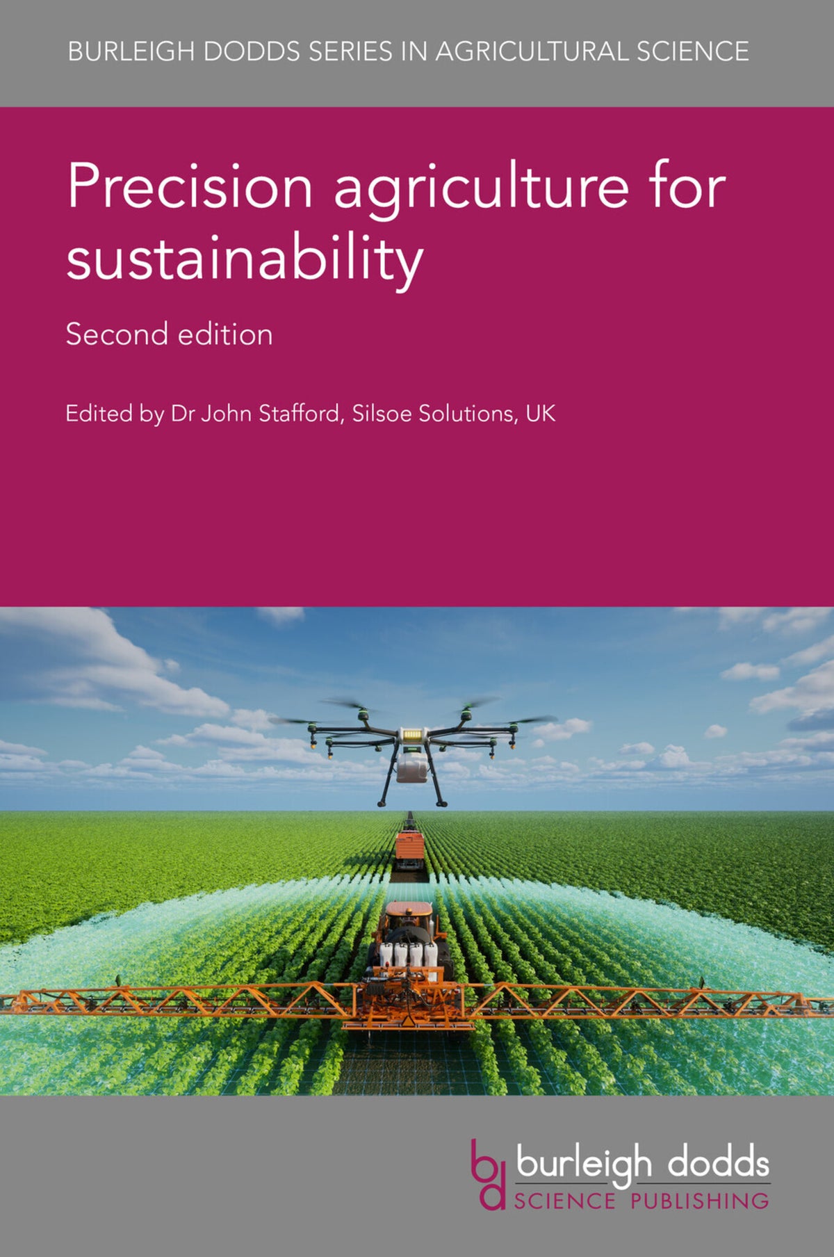Cover image for Precision agriculture for sustainability: Second edition ISBN 9781801468831