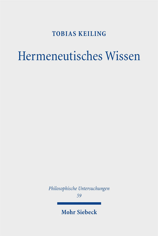 Hermeneutisches Wissen