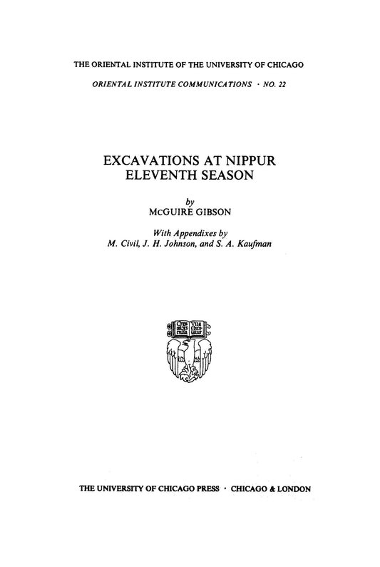 Excavations at Nippur