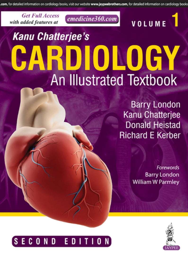 Cover image for Cardiology - An Illustrated Textbook (2 Volume Set) ISBN 9789352500093