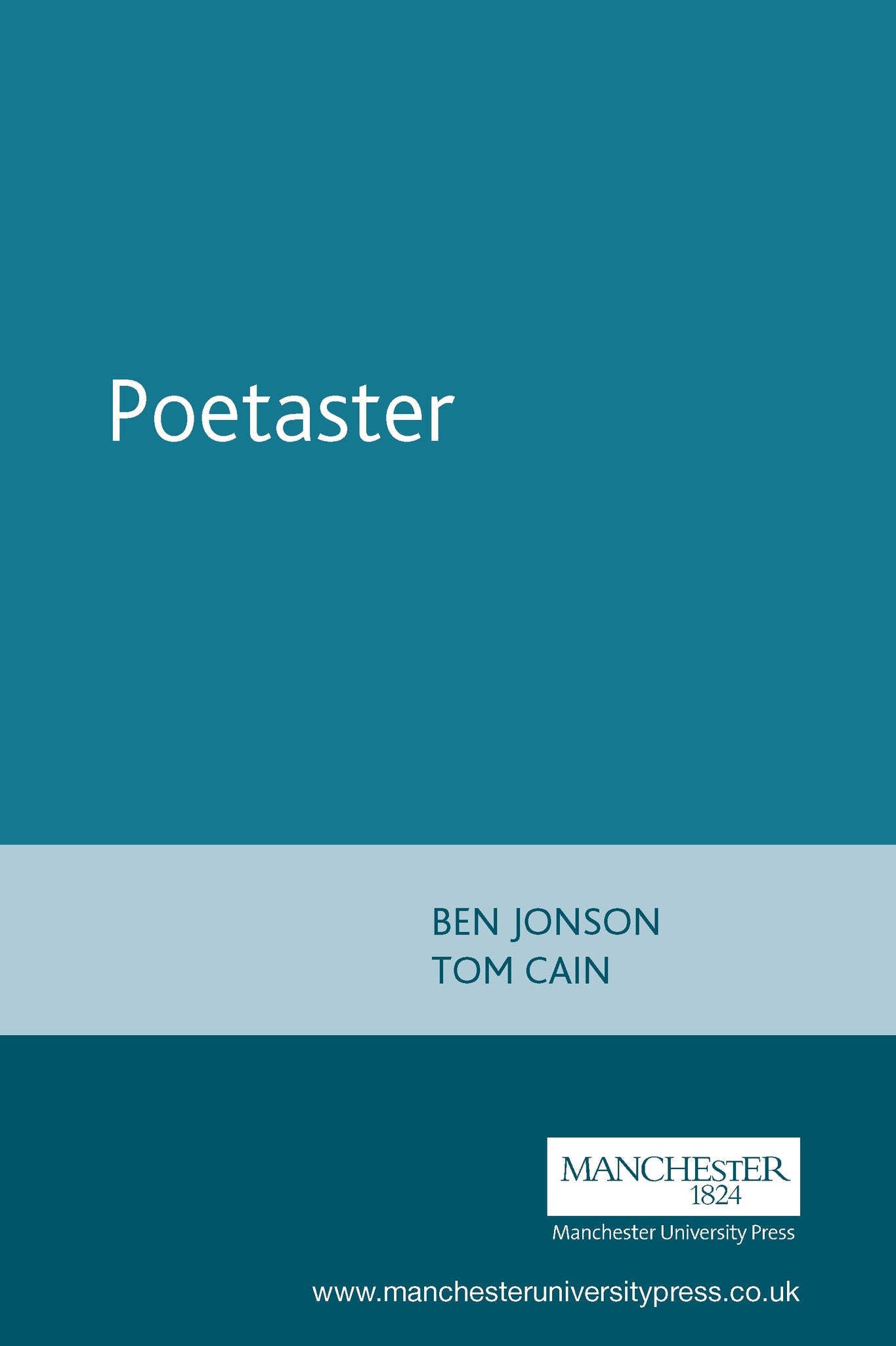 Cover image for Poetaster ISBN 9780719016370