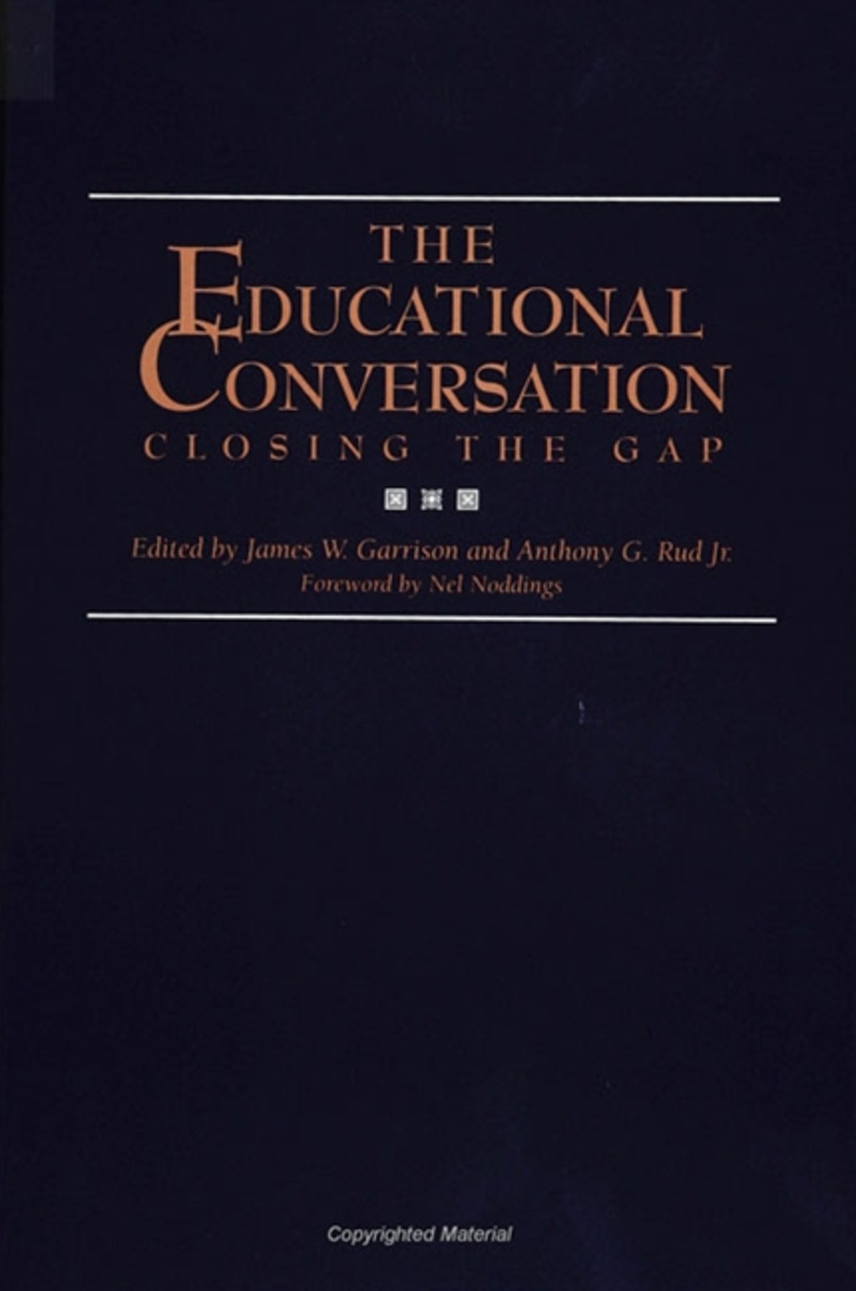 Cover image for The Educational Conversation ISBN 9780791424483