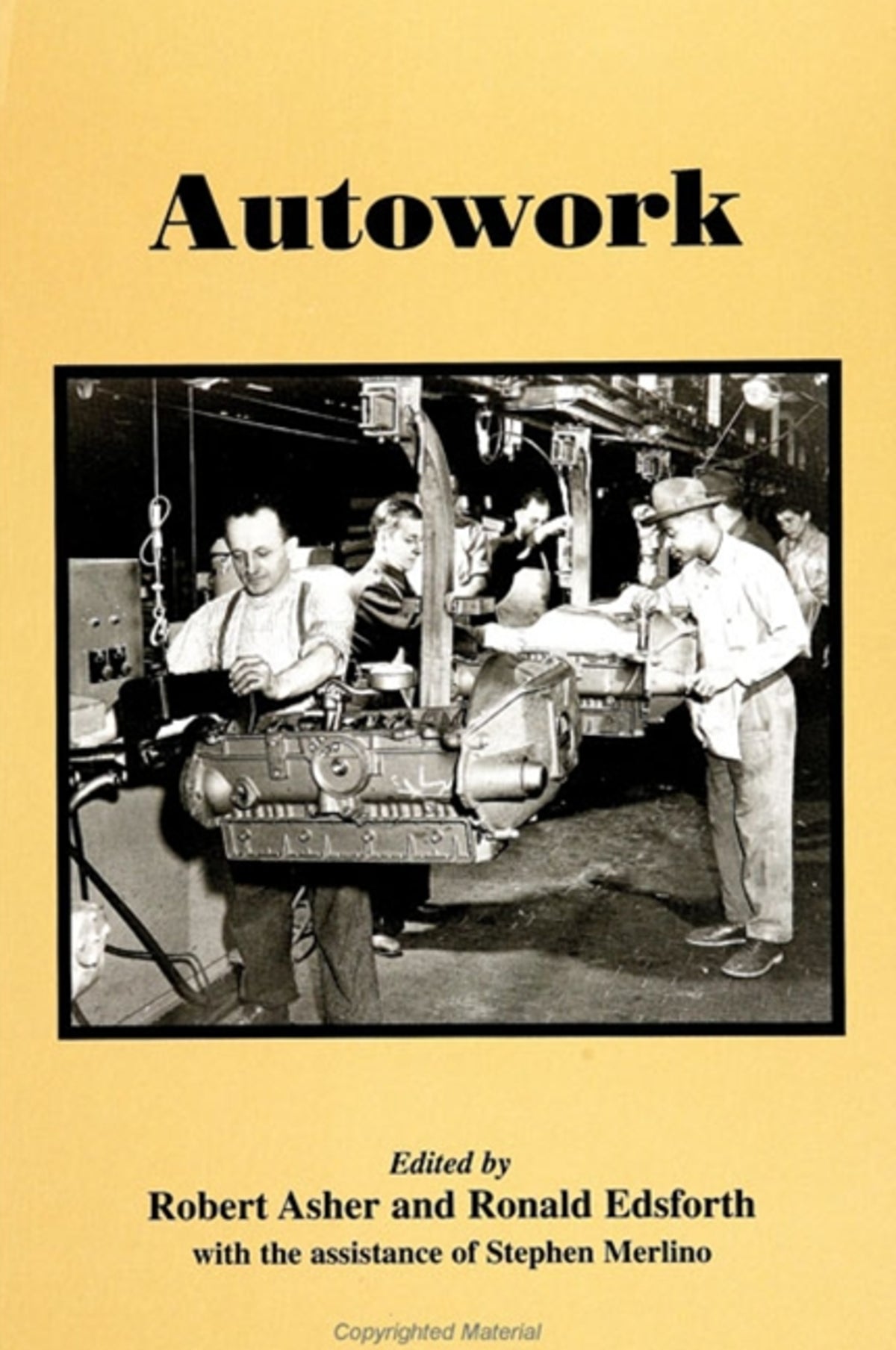 Cover image for Autowork ISBN 9780791424094