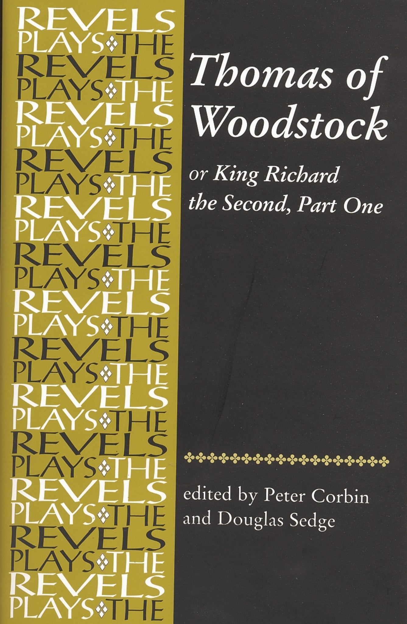 Cover image for Thomas of Woodstock ISBN 9780719080678