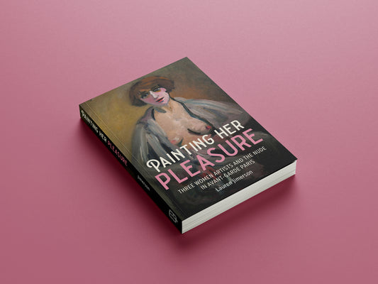 Painting her pleasure