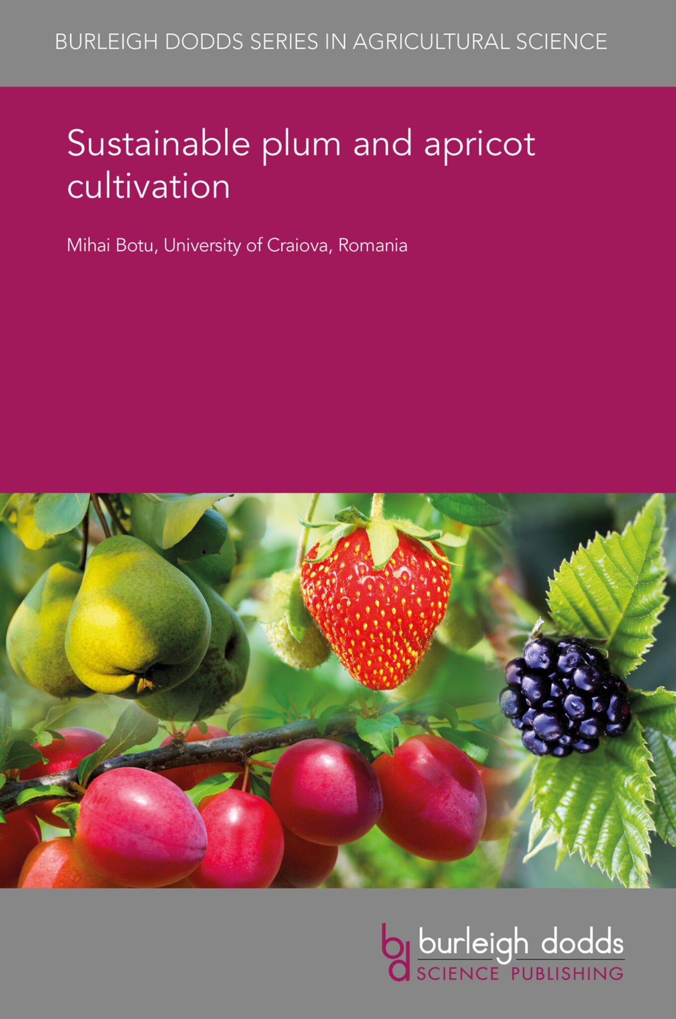 Cover image for Sustainable plum and apricot cultivation ISBN 9781838798147