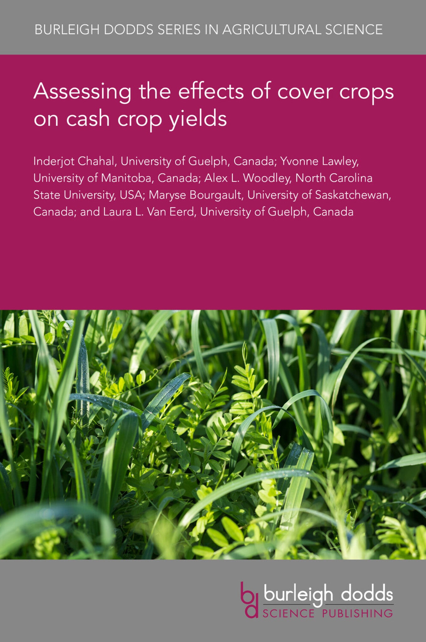 Assessing the effects of cover crops on cash crop yields