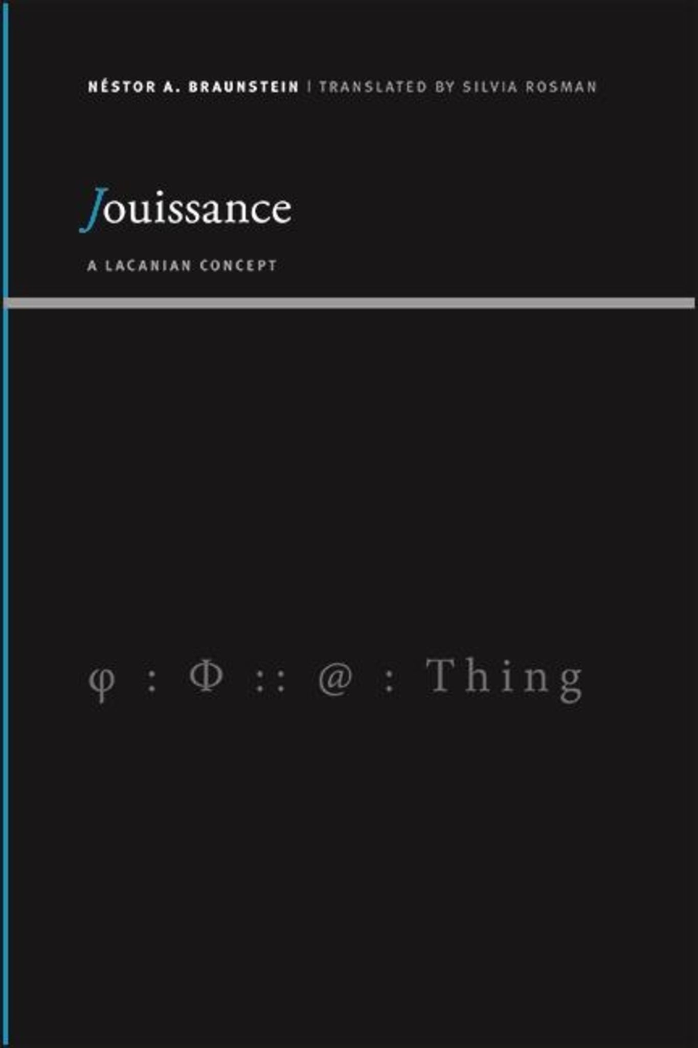 Cover image for Jouissance ISBN 9781438479040
