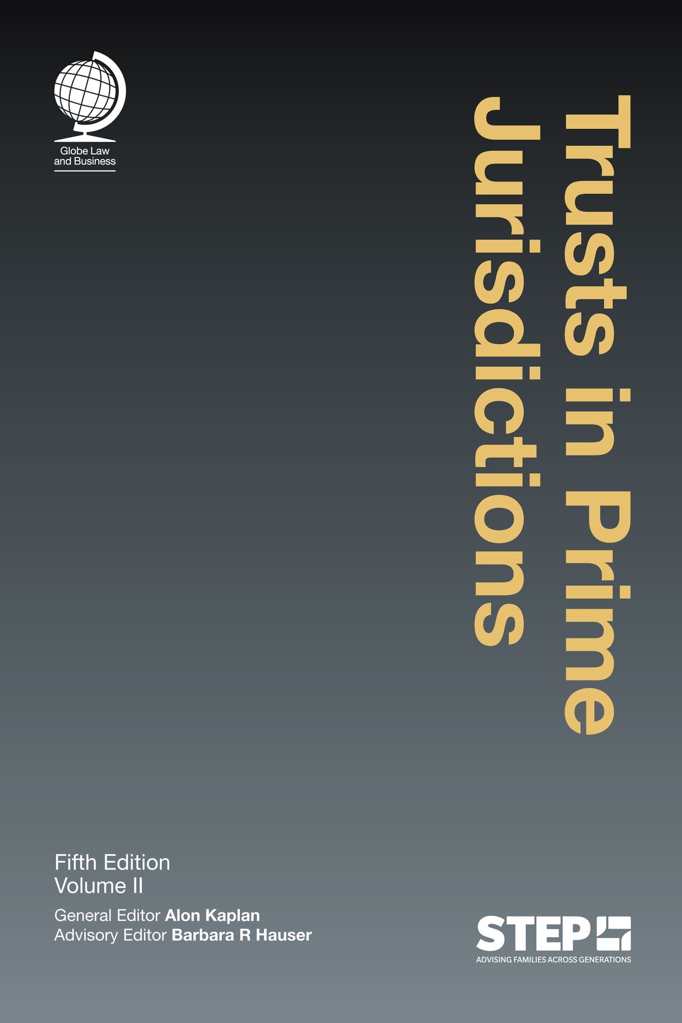 Cover image for Trusts in Prime Jurisdictions ISBN 9781787422988