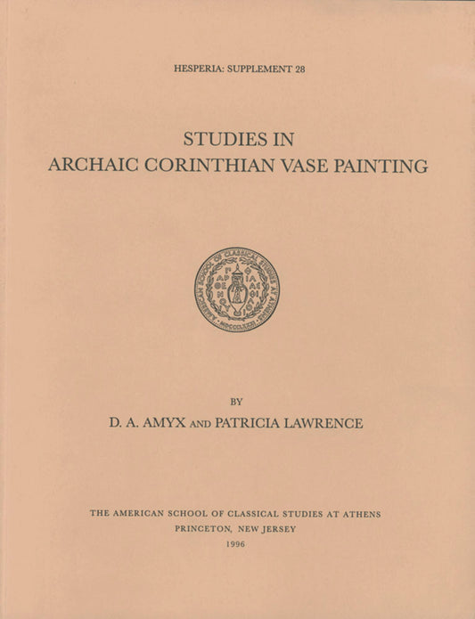 Studies in Archaic Corinthian Vase Painting