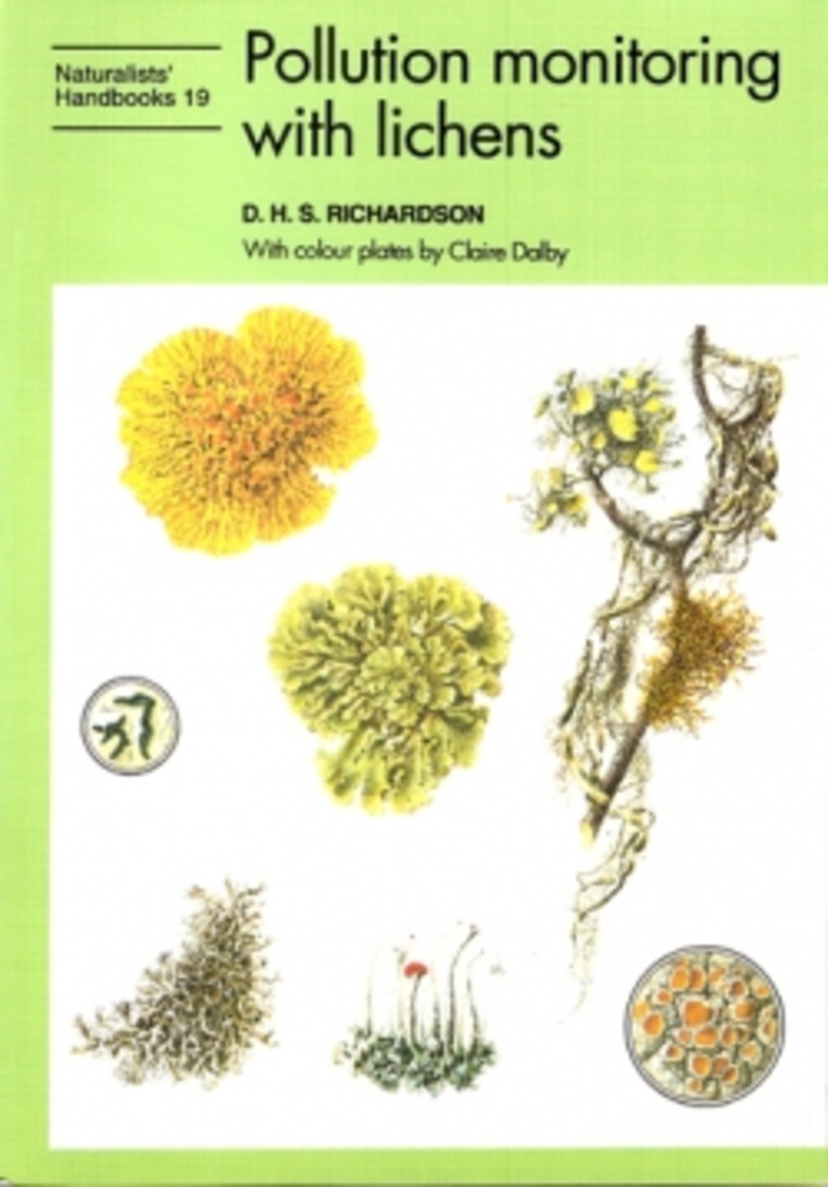 Cover image for Pollution monitoring with lichens ISBN 9780855462901
