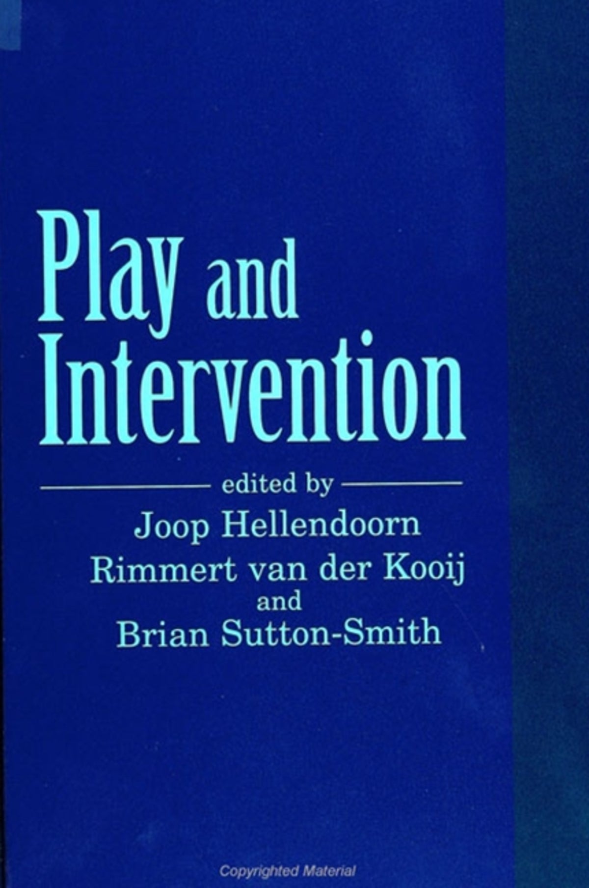 Cover image for Play and Intervention ISBN 9780791419342
