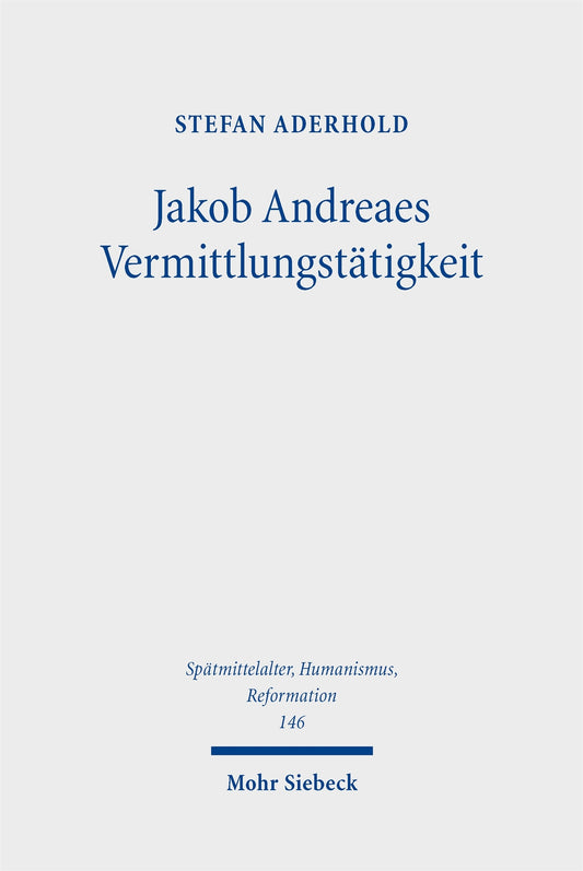 Jakob Andreaes Vermittlungstätigkeit