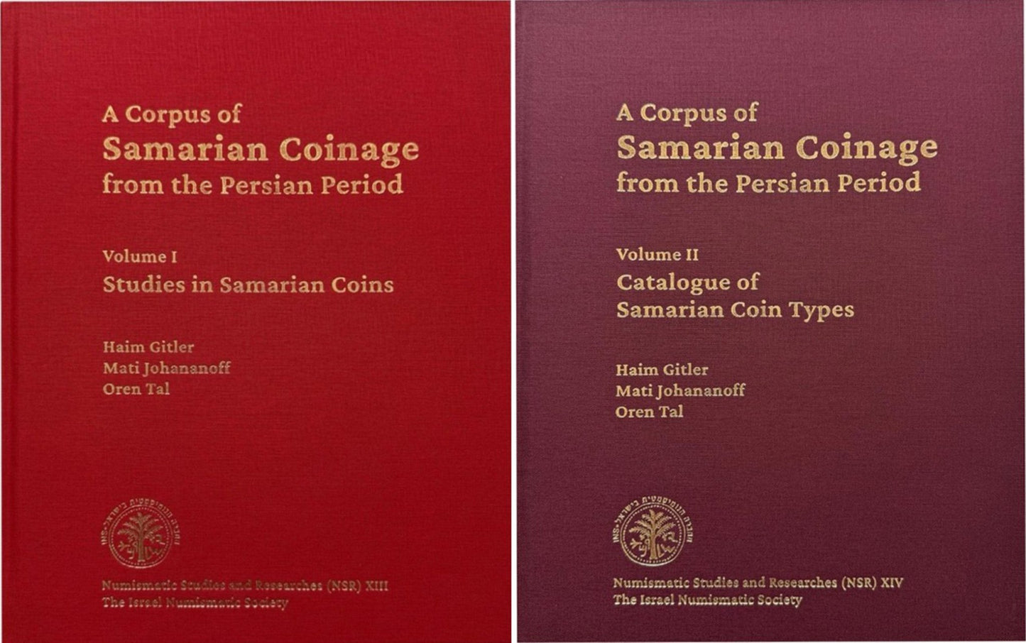 Cover image for A Corpus of Samarian Coinage from the Persian Period, Volumes I & II: ISBN 9789657849415