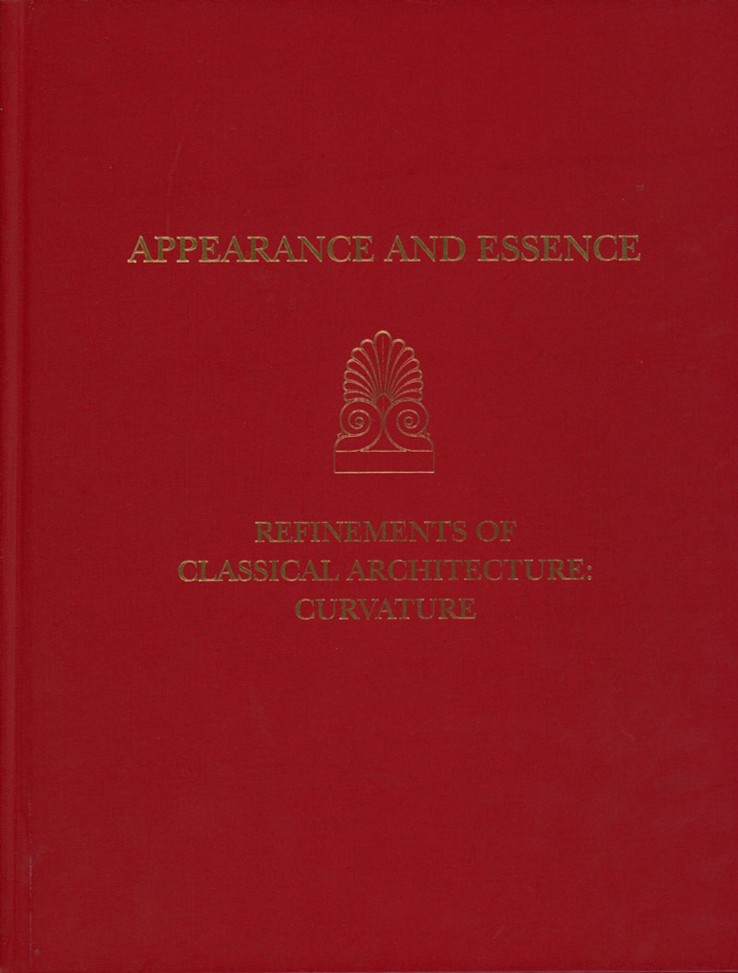 Cover image for Appearance and Essence ISBN 9780924171765