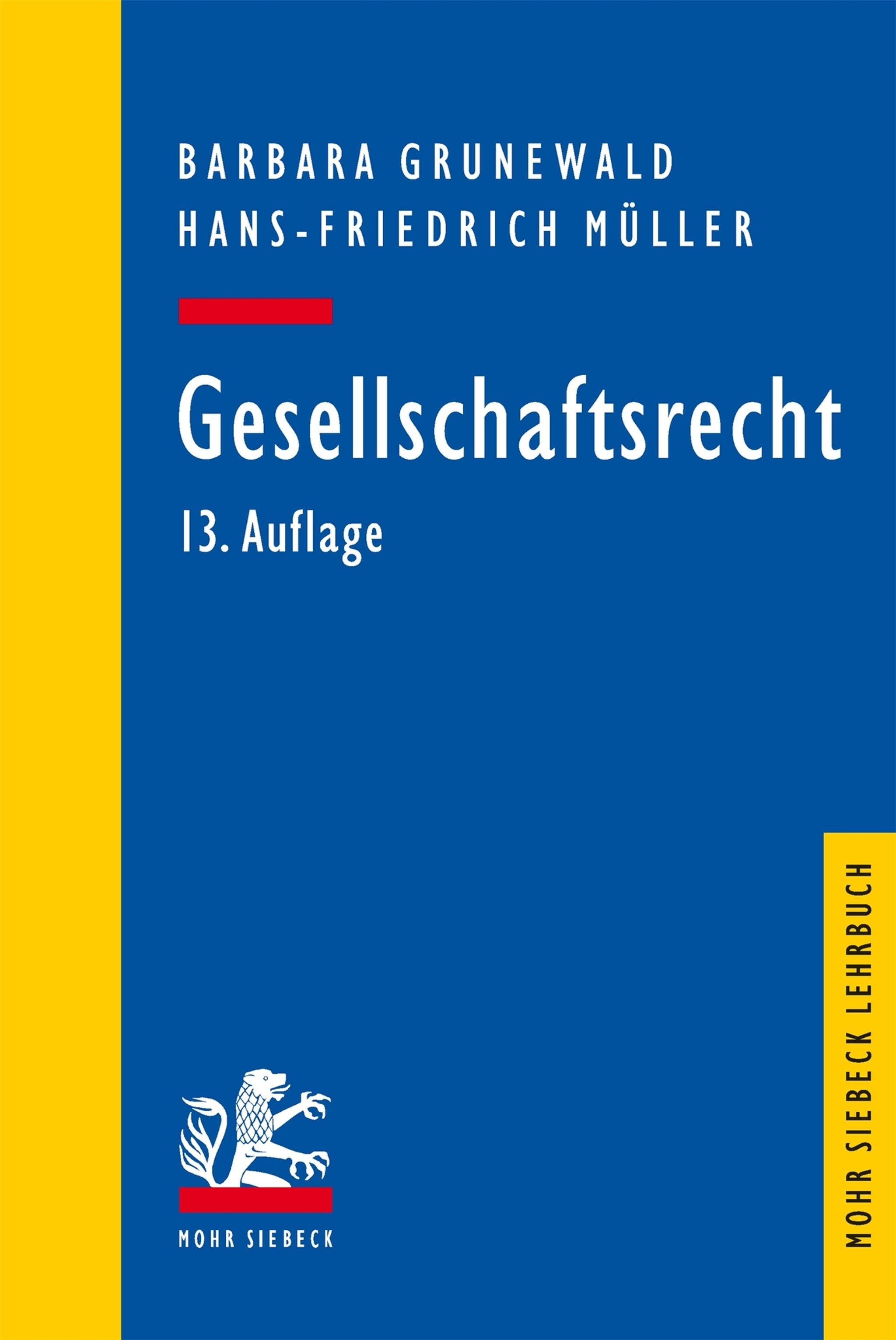 Cover image for Gesellschaftsrecht ISBN 9783162004079