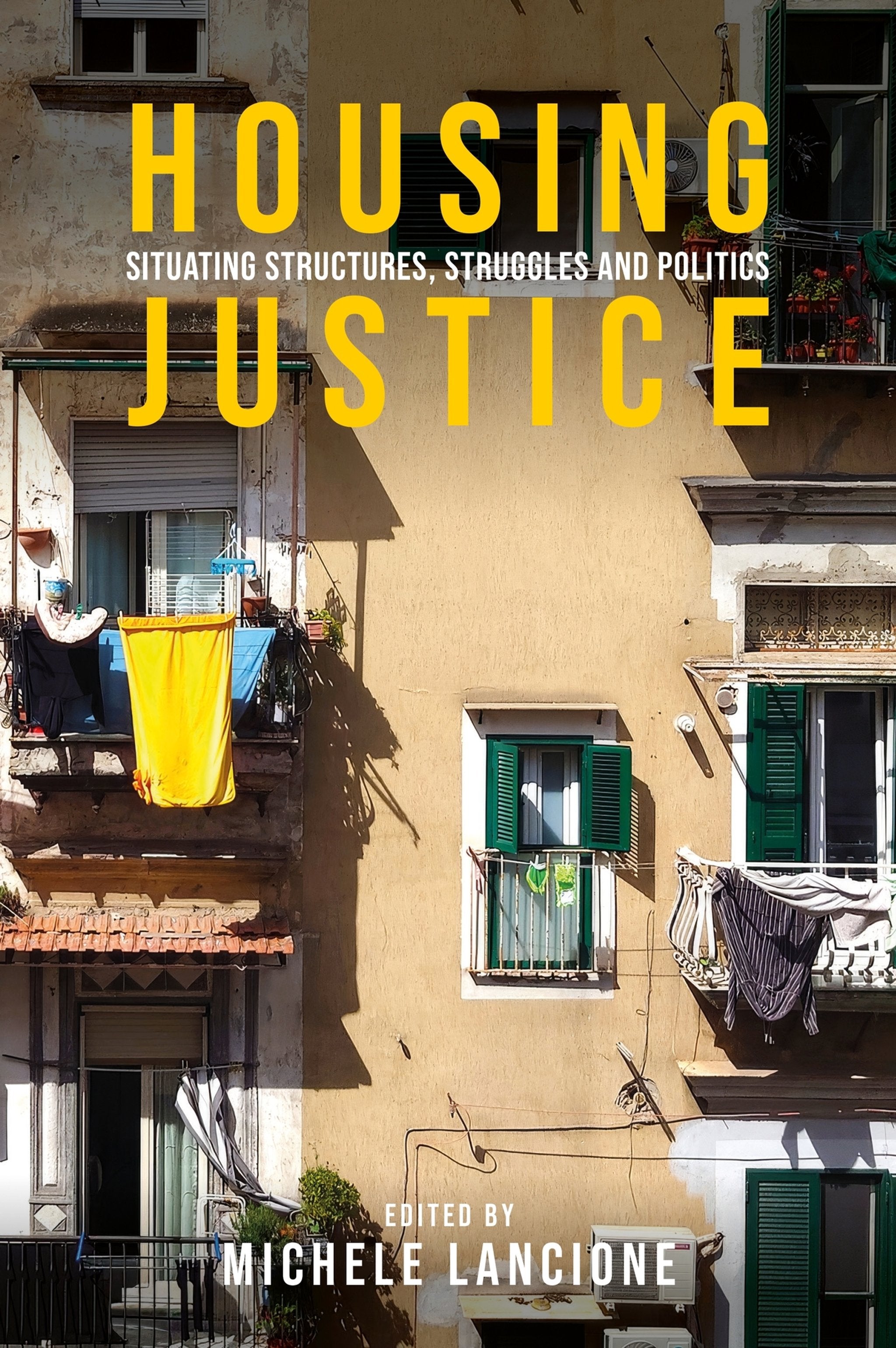 Cover image for Housing justice ISBN 9781526195203