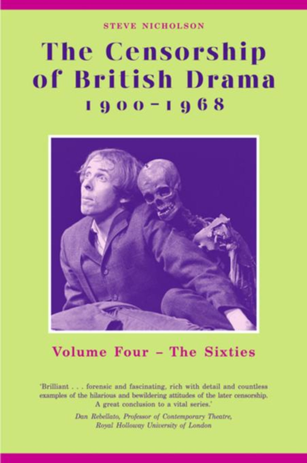 Cover image for The Censorship of British Drama 1900-1968 Volume 4 ISBN 9780859899888