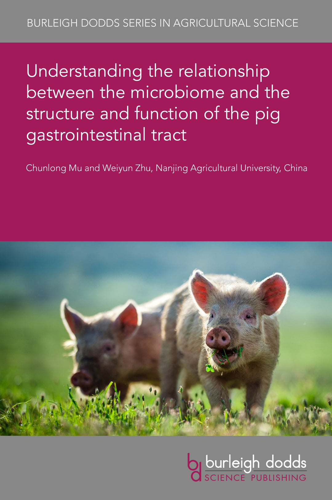 Cover image for Understanding the relationship between the microbiome and the structure and function of the pig gastrointestinal tract ISBN 9781801463652