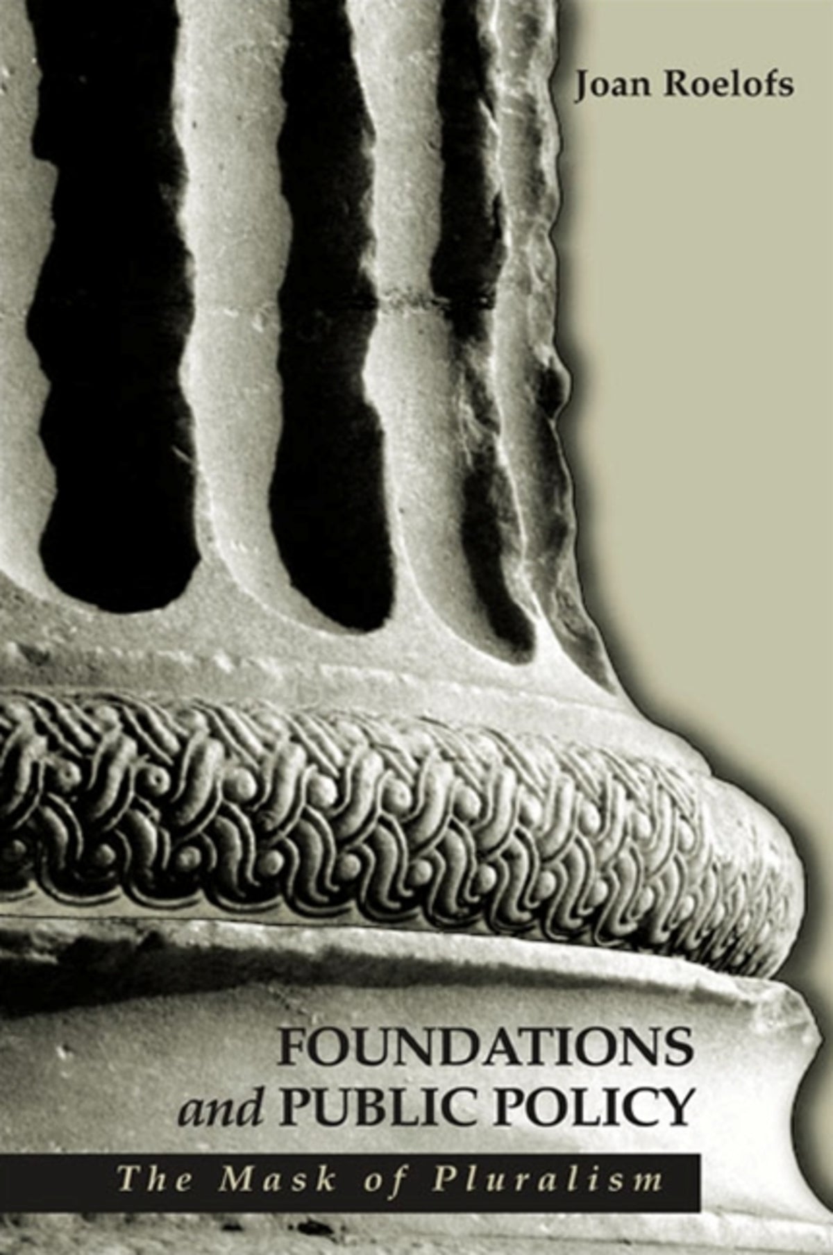 Cover image for Foundations and Public Policy ISBN 9780791456422