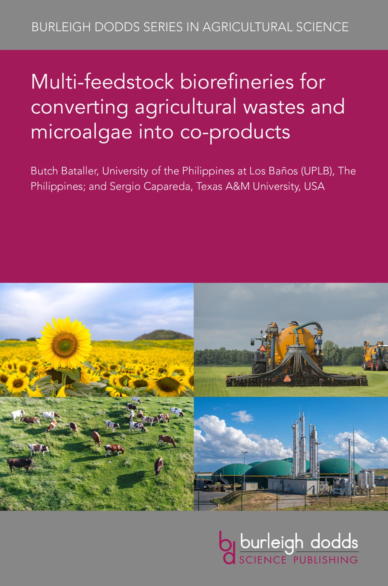 Multi-feedstock biorefineries for converting agricultural wastes and microalgae into co-products