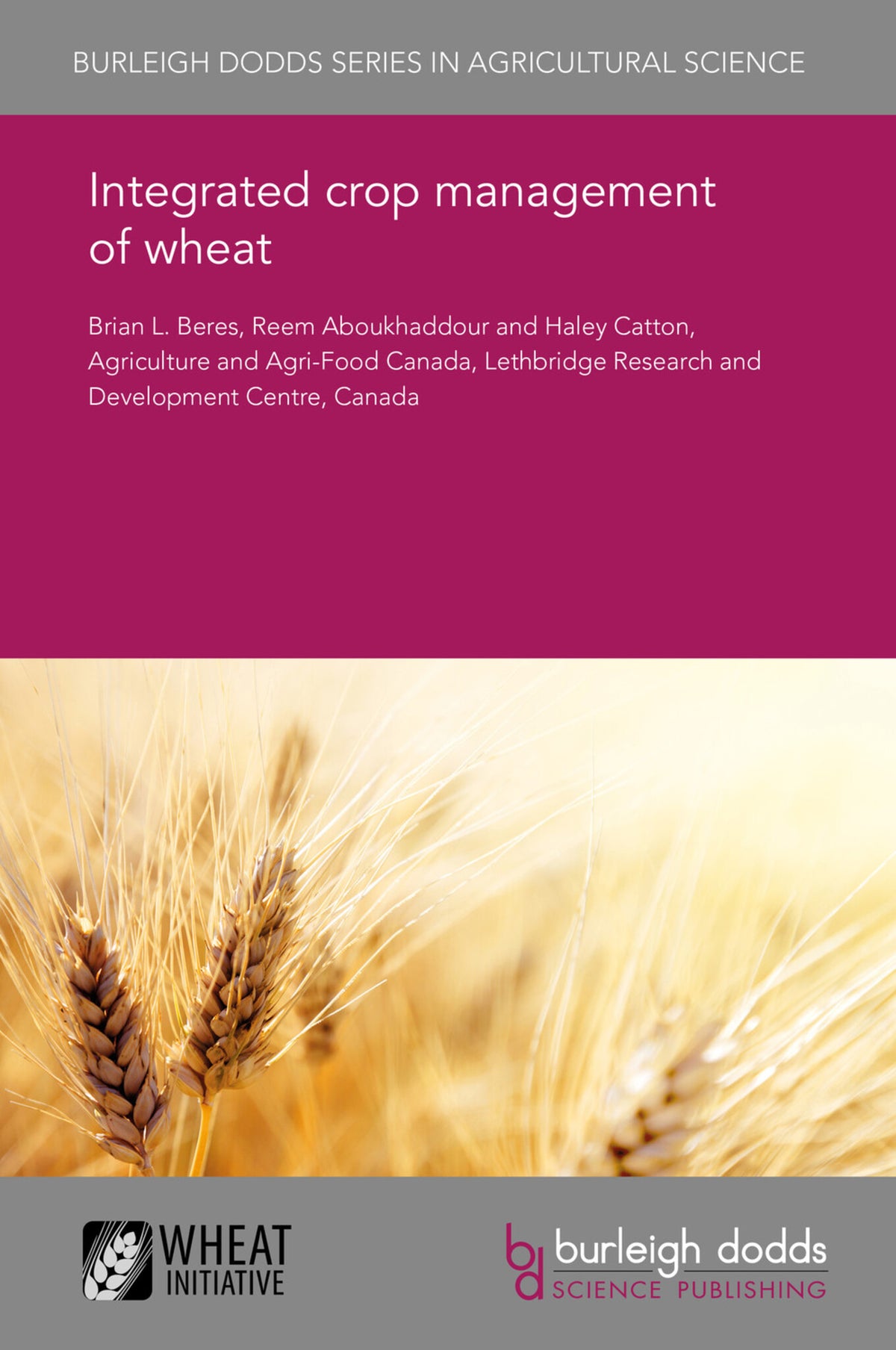 Cover image for Integrated crop management of wheat ISBN 9781838793173