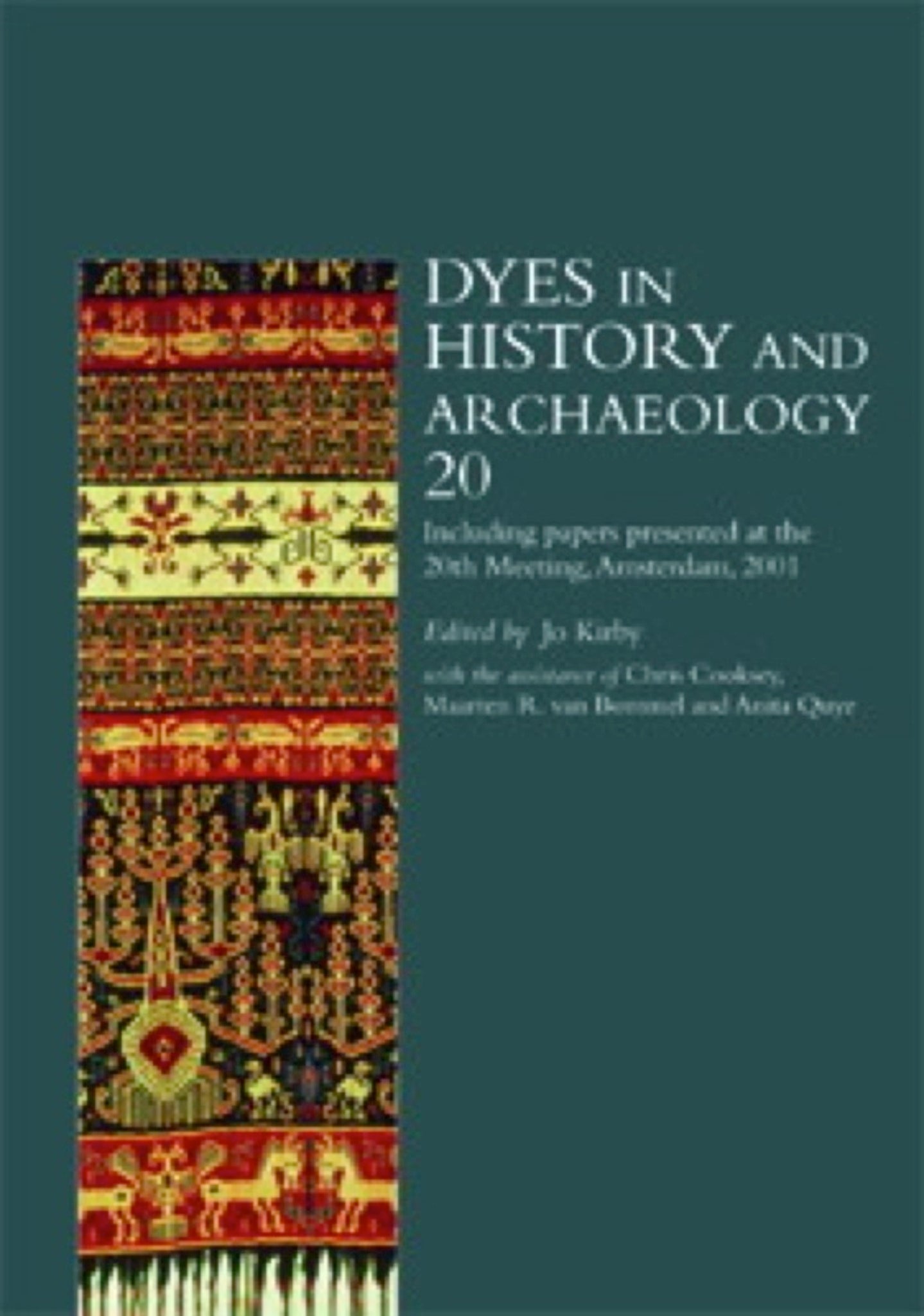 Dyes in History and Archaeology 20