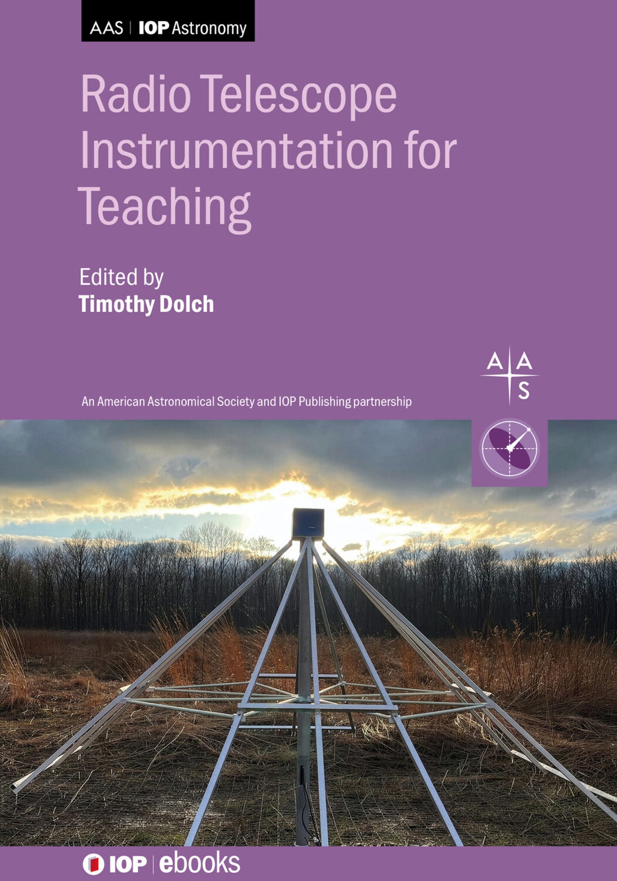 Cover image for Radio Telescope Instrumentation for Teaching ISBN 9780750356015