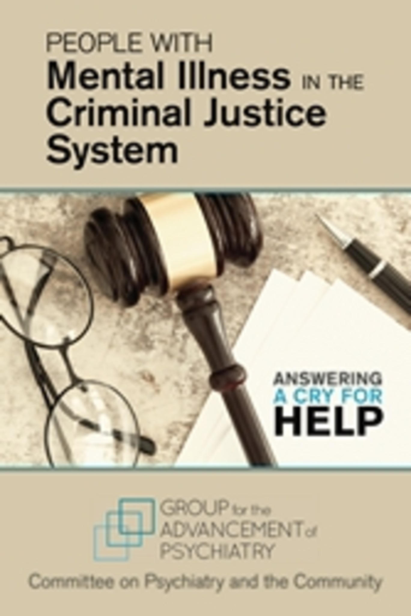Cover image for People With Mental Illness in the Criminal Justice System ISBN 9780873182195