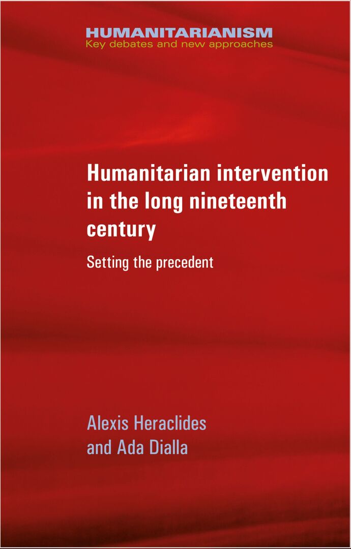 Cover image for Humanitarian intervention in the long nineteenth century ISBN 9781526133823