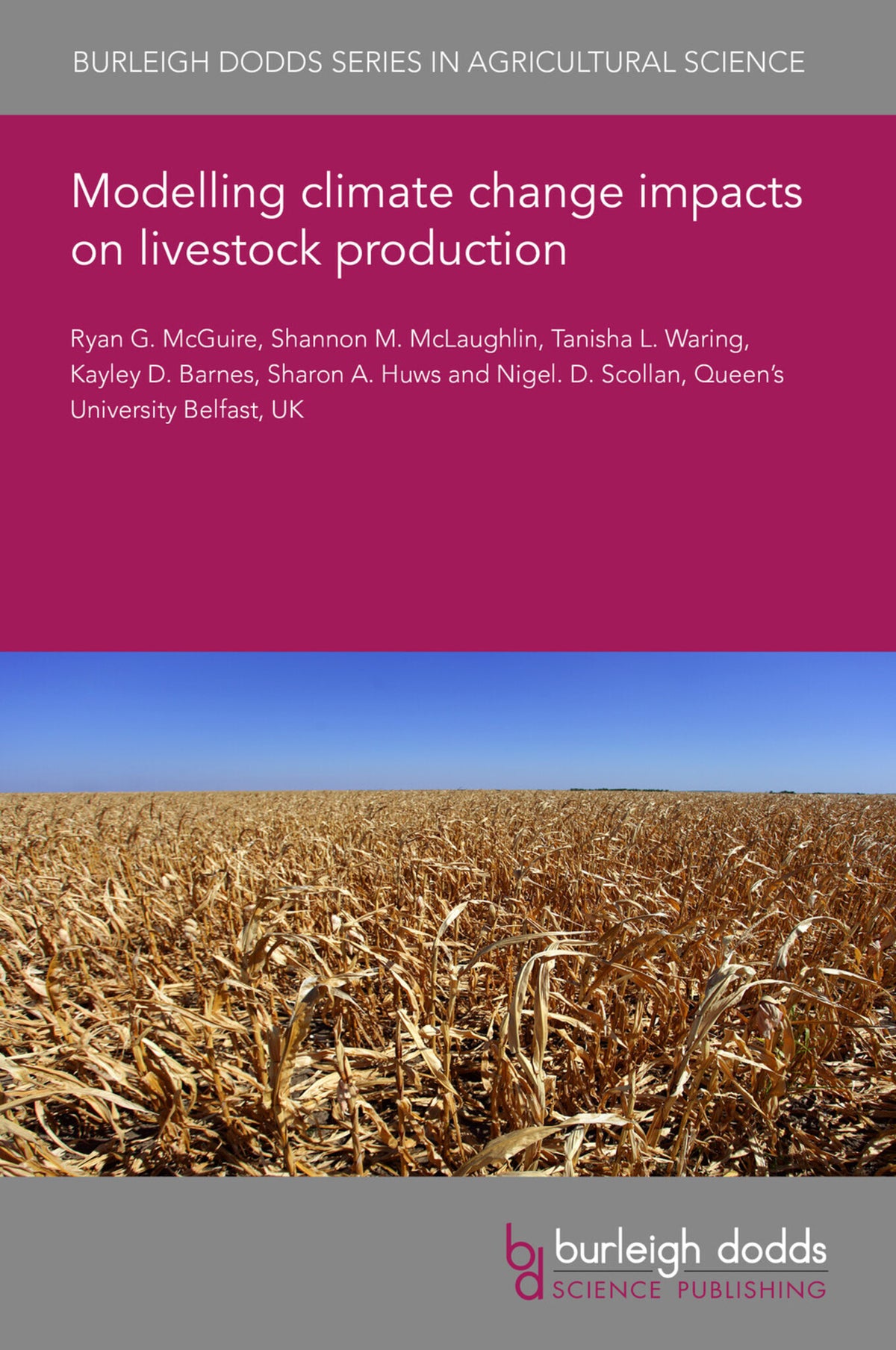 Cover image for Modelling climate change impacts on livestock production ISBN 9781801469098