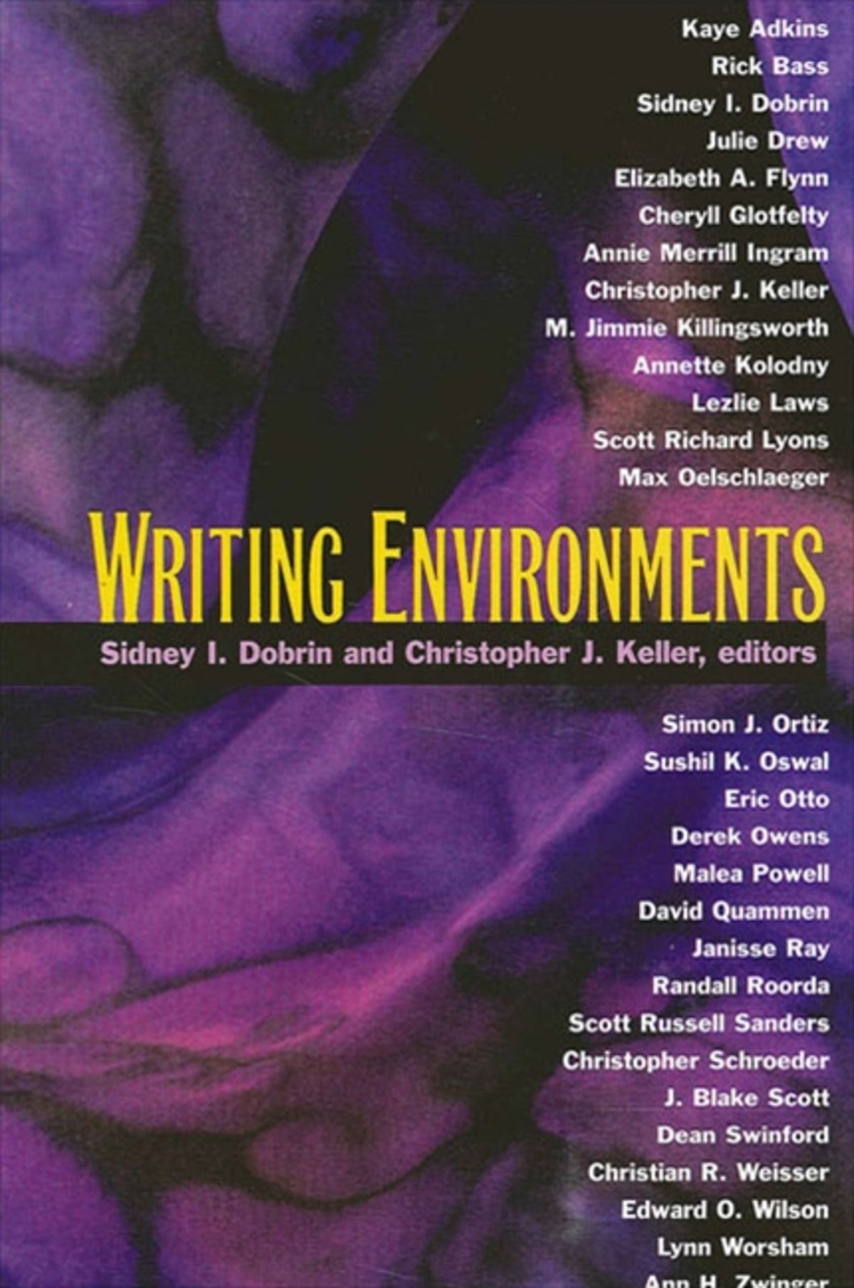 Cover image for Writing Environments ISBN 9780791463321
