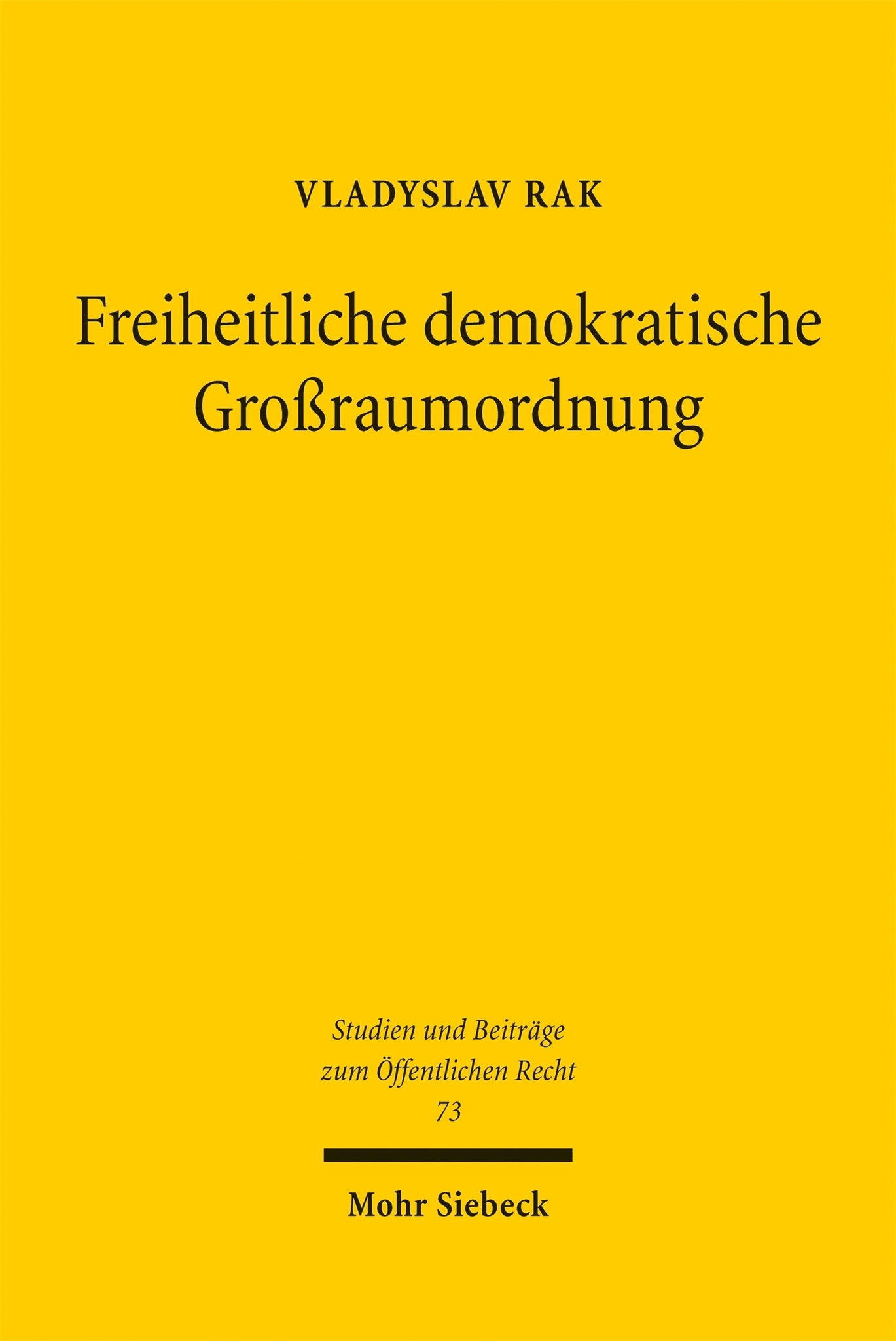 Freiheitliche demokratische Großraumordnung