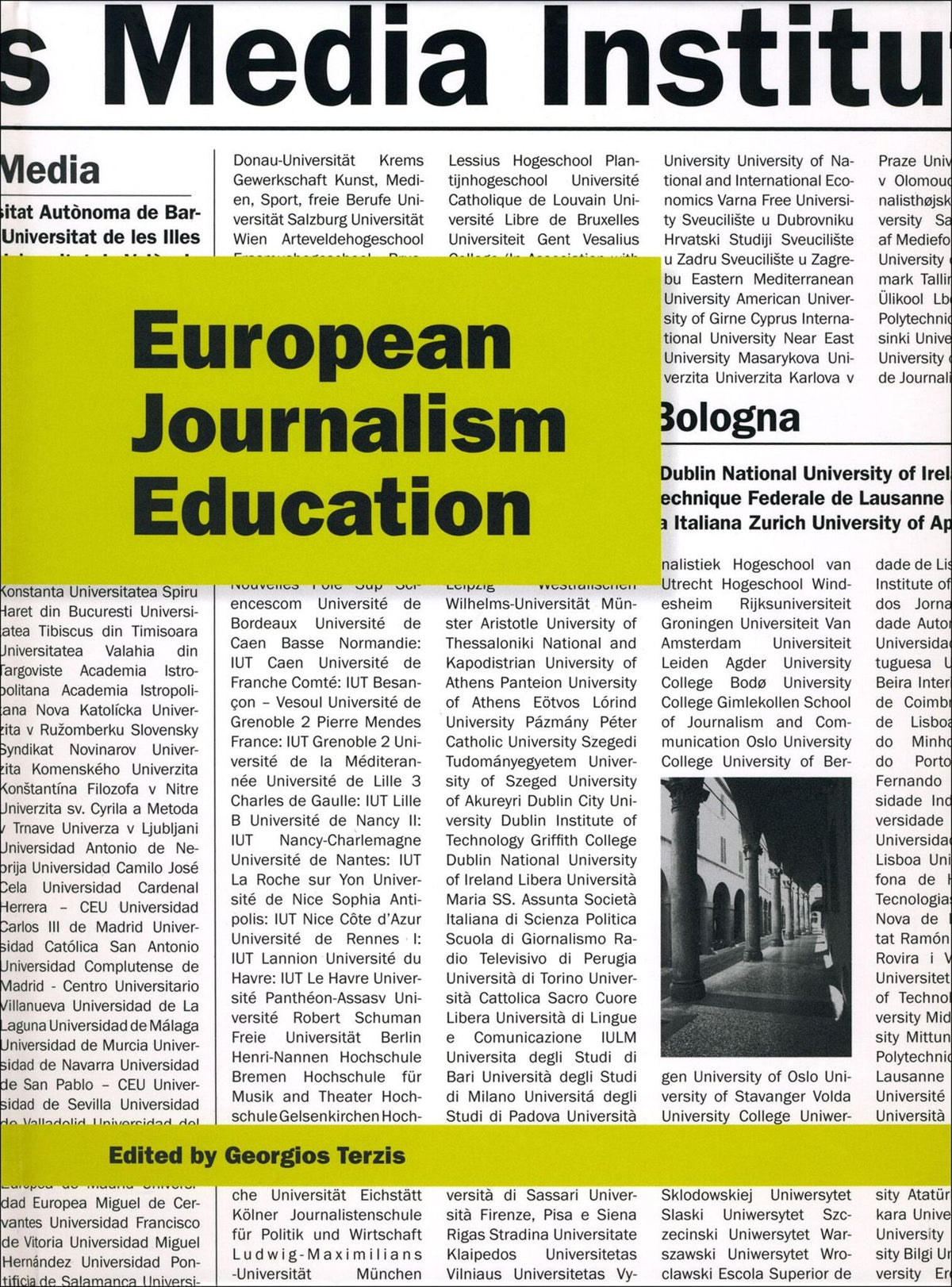 Cover image for European Journalism Education ISBN 9781841503547
