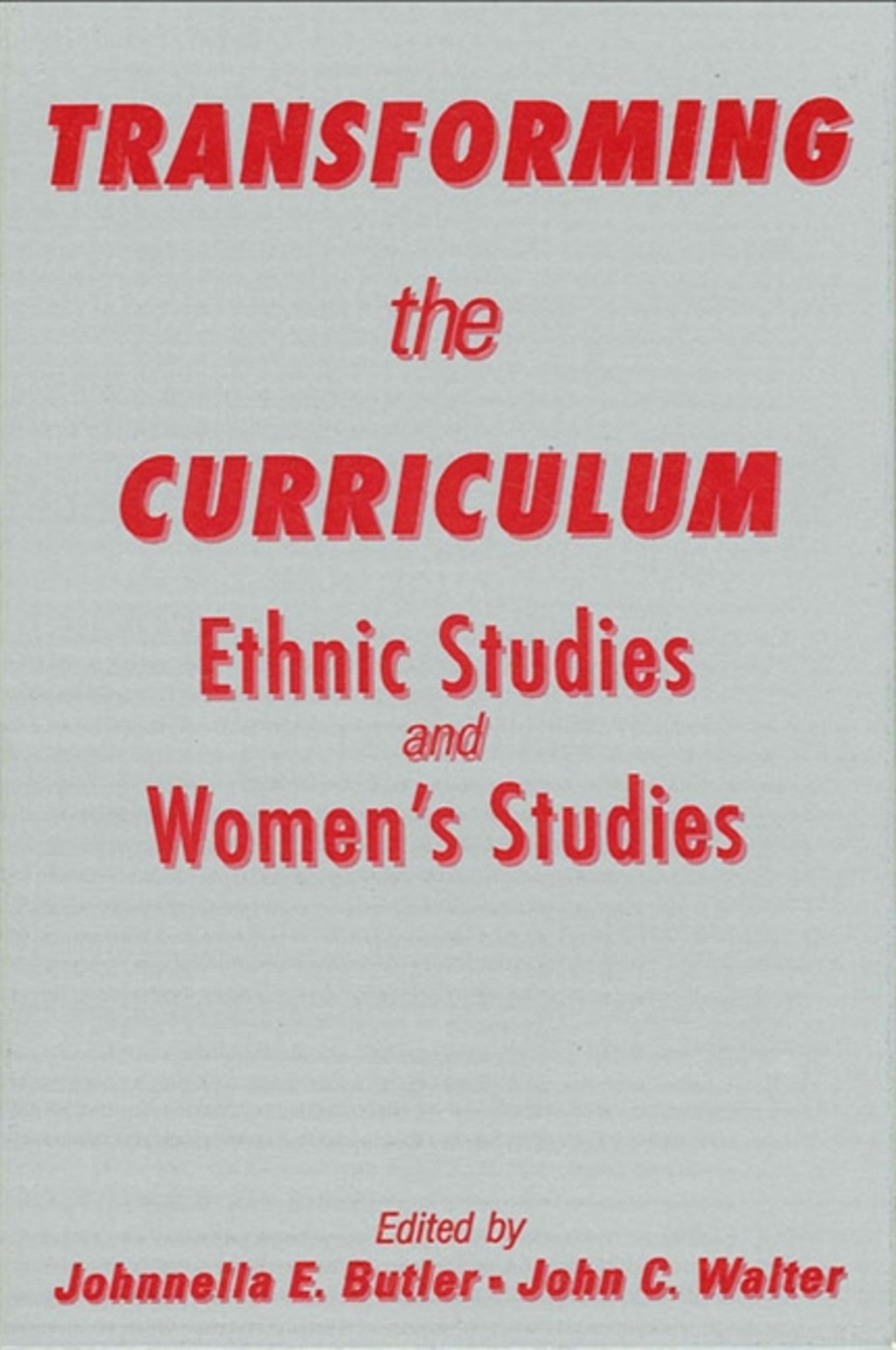 Transforming the Curriculum