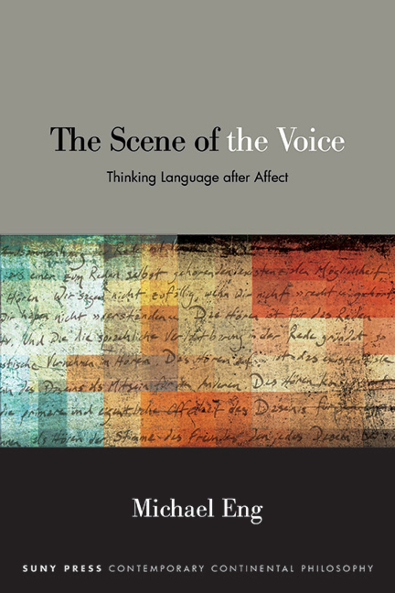 Cover image for The Scene of the Voice ISBN 9781438492513