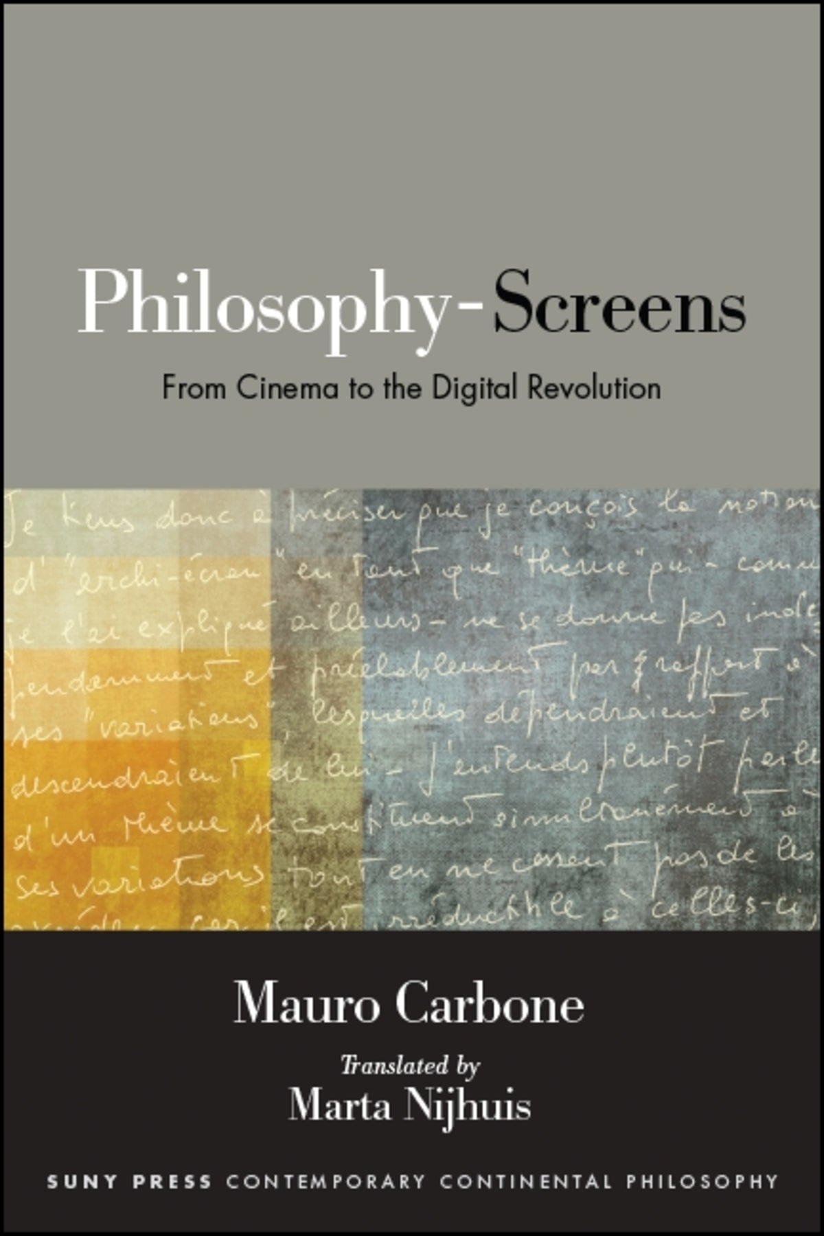 Cover image for Philosophy-Screens ISBN 9781438474649