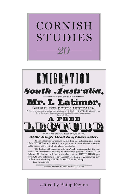 Cornish Studies Volume 20
