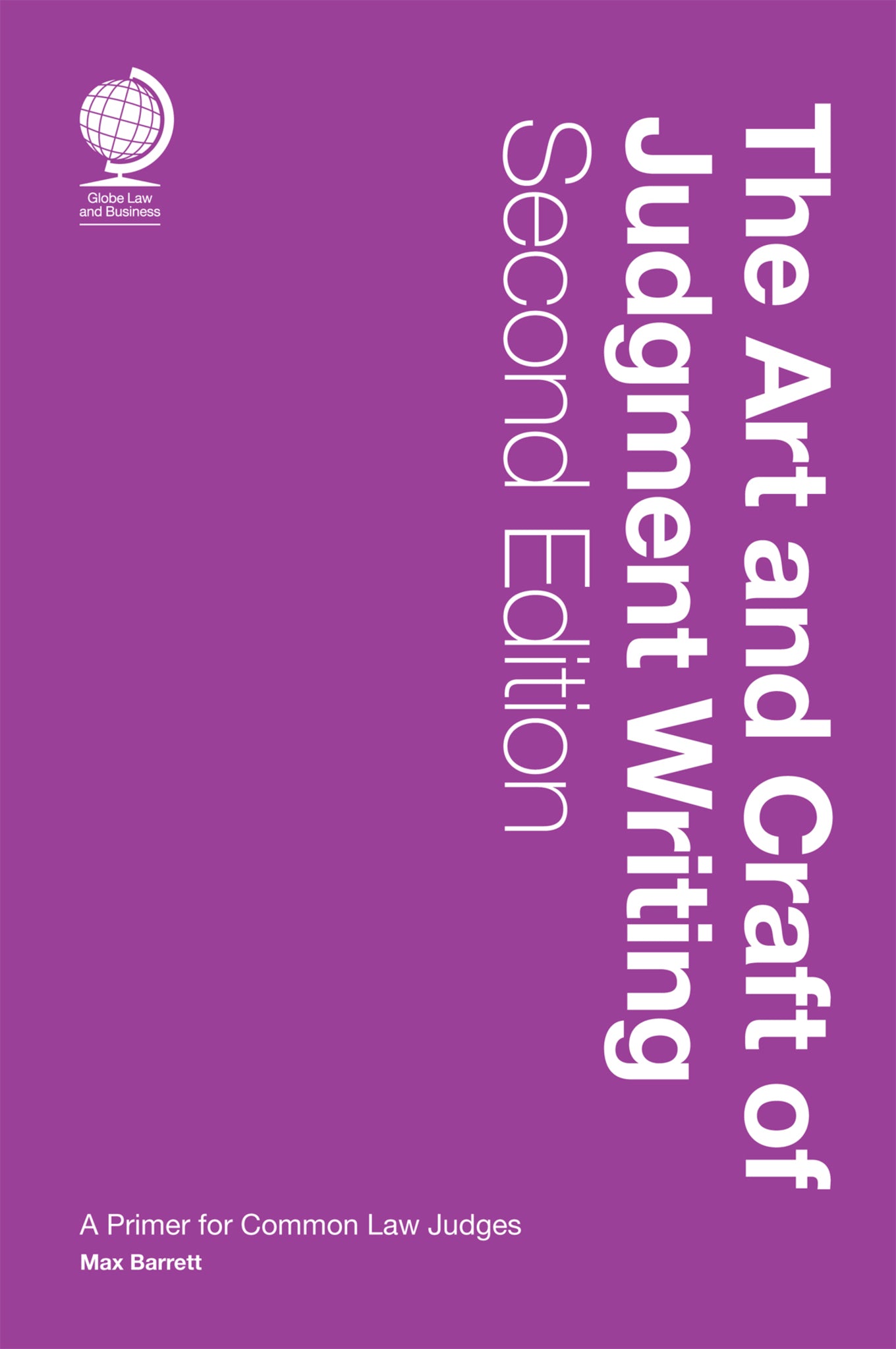 Cover image for The Art and Craft of Judgment Writing ISBN 9781837230723
