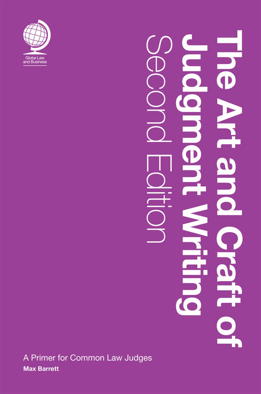 The Art and Craft of Judgment Writing